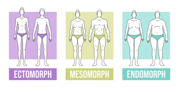 People with a mesomorph body type typically have a balanced and healthy physique.
