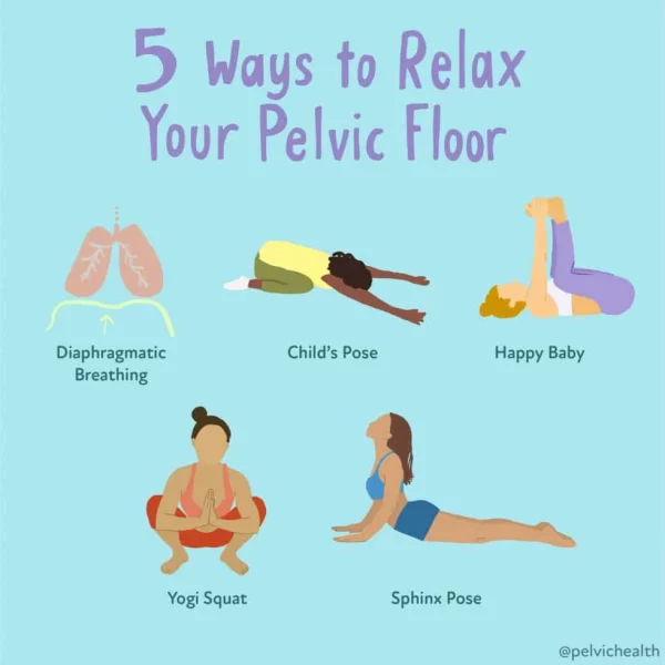 Relax muscles by resting or engaging in light activities.
