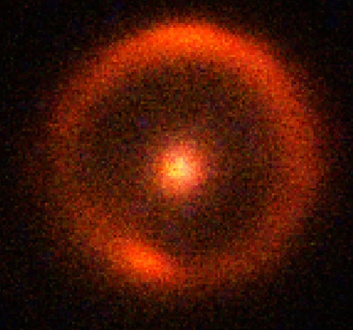 The Keck-II Telescope, where researchers made the discovery of the dark galaxy 10 billion light-years away from Earth