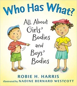 Sex education books with child-friendly illustrations